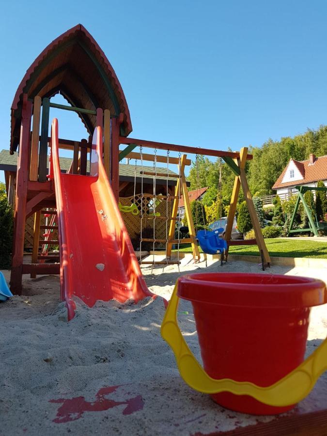 Willa na wzgórzu Rusinowo (Slawno) Exterior foto