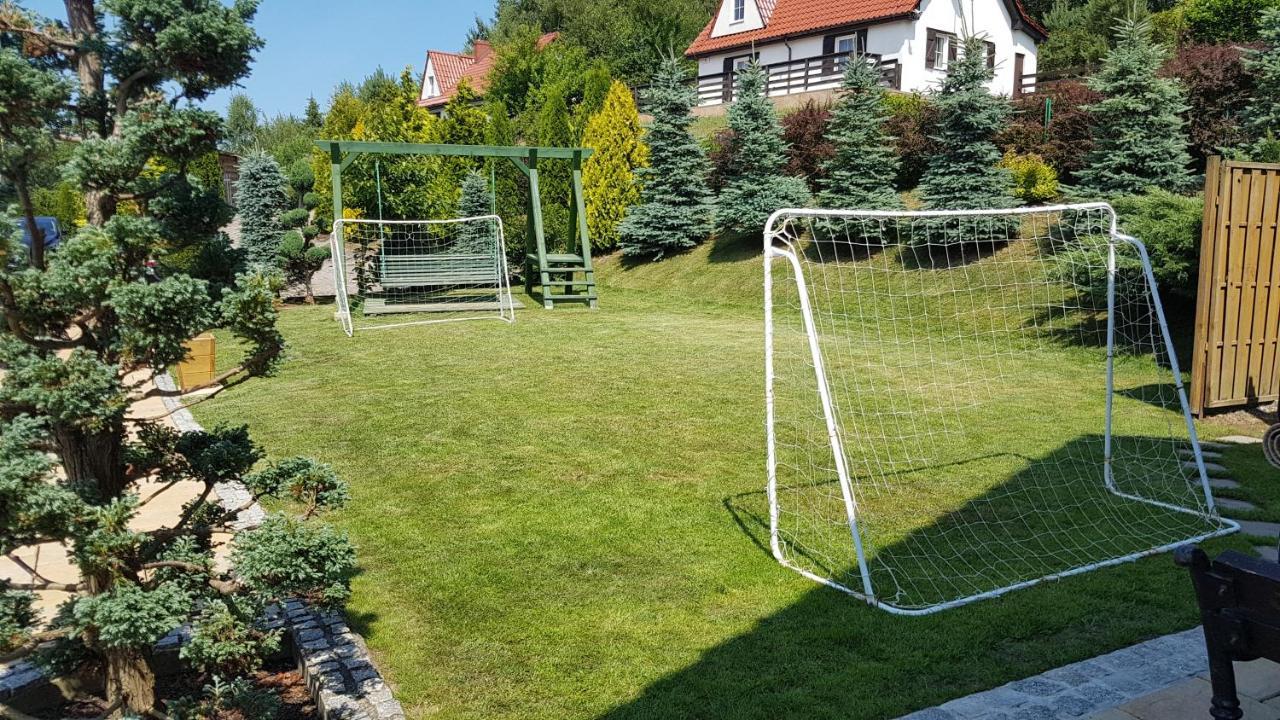 Willa na wzgórzu Rusinowo (Slawno) Exterior foto
